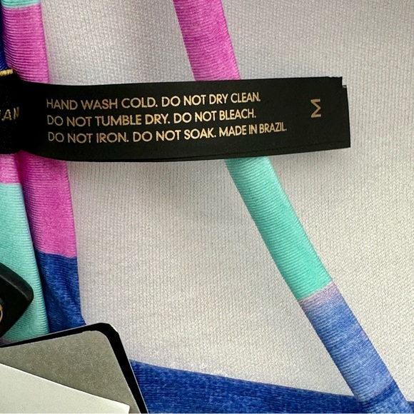 Vix PaulaHerManny NWT Mani Square Bandeau Multi - Picture 8 of 16